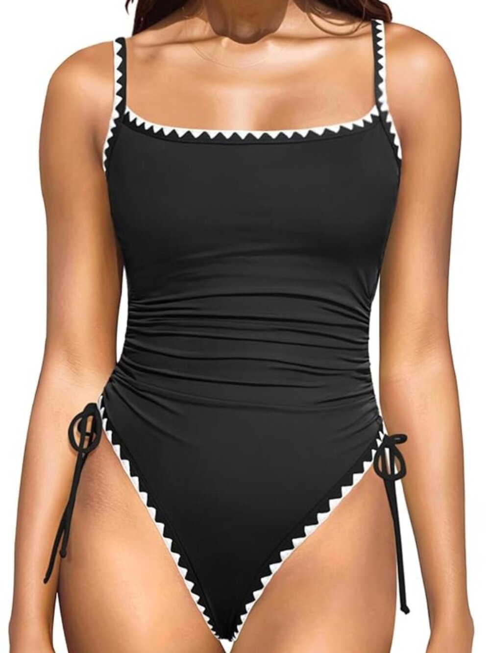 Daci Women's High Cut One Piece Swimsuit - Picture 2 of 6
